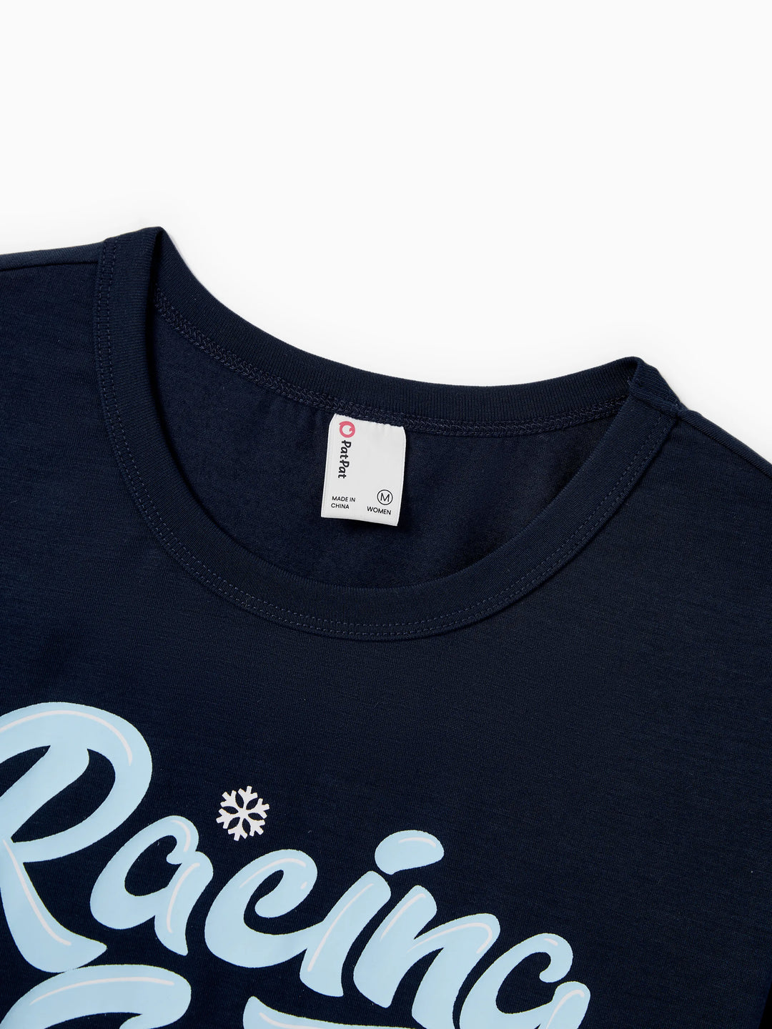 Conjunto de Pijamas de Natal para a Família com Estampa de Cães de trenó e Meias de Natal Azuis