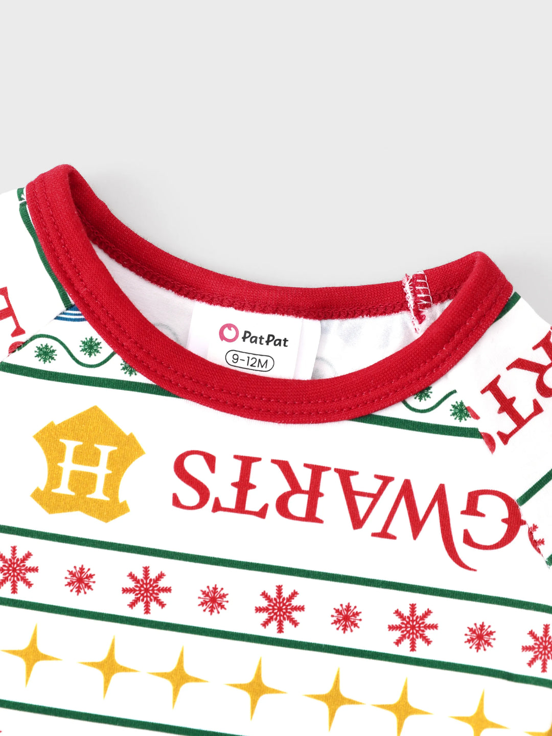 Conjuntos de Pijama de Algodão Orgânico Harry Potter para a Família, Ajustados, com Meias - Brancos