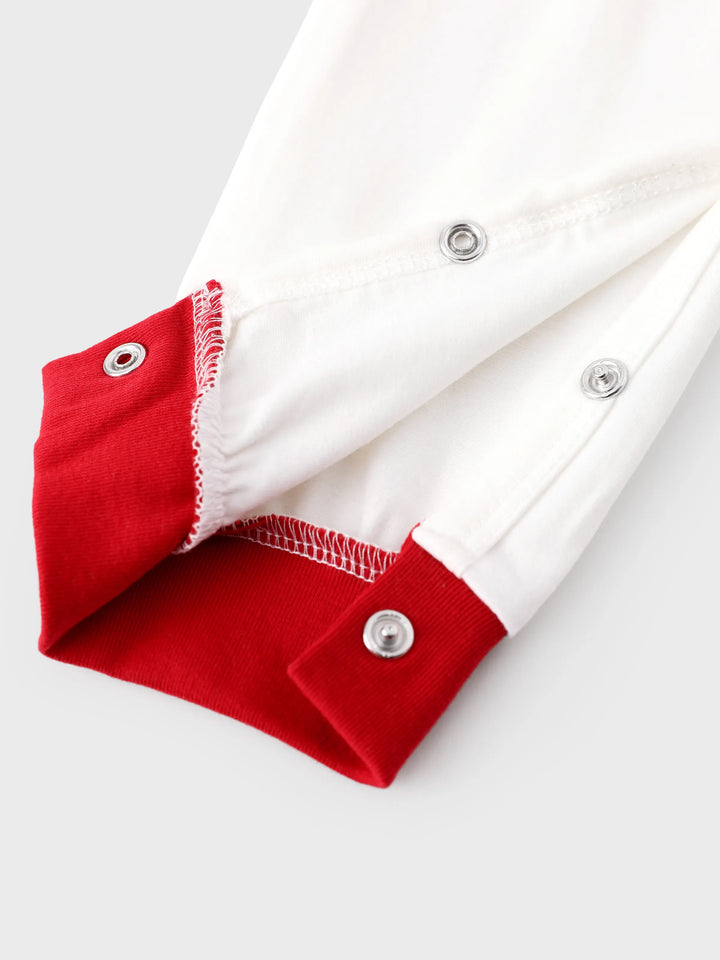 Conjunto de Pijamas de Fleece para a Família em Conjunto de Natal PAW Patrol com Meias de Natal Vermelhas