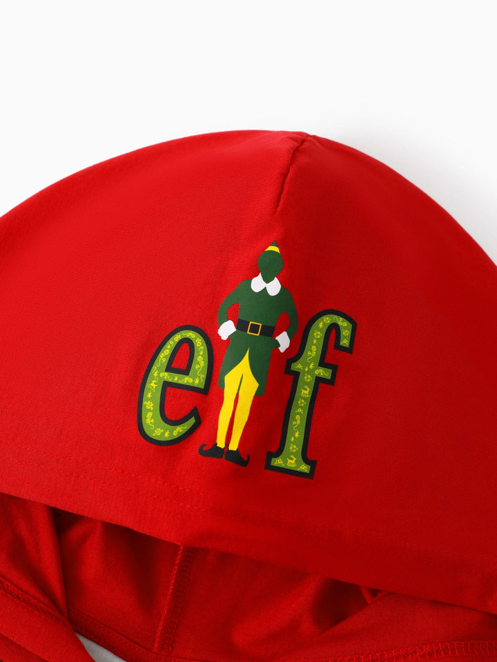 Macacão com Capuz em Padrão Fair Isle para a Família ELF - Verde