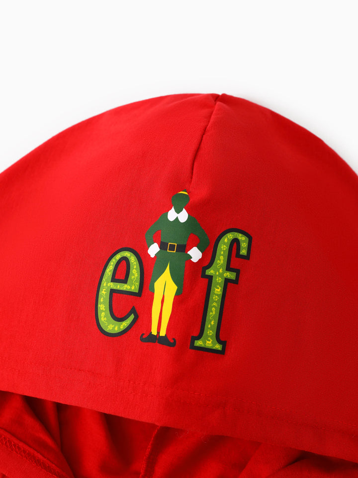 Macacão com Capuz em Padrão Fair Isle para a Família ELF - Verde