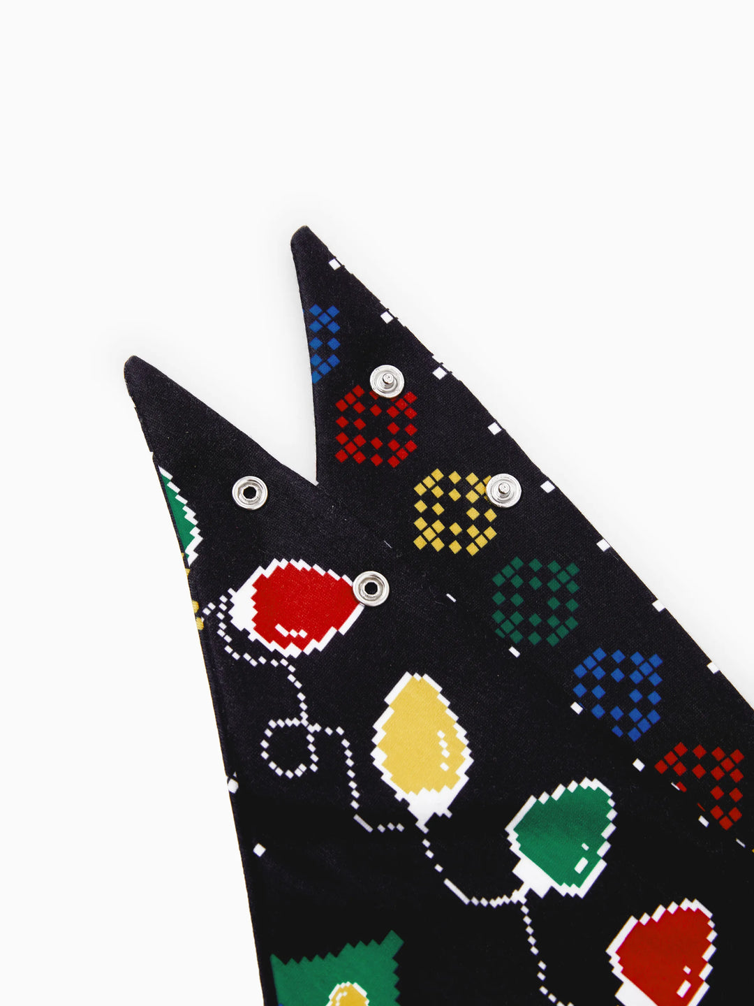 Conjunto de Pijamas de Natal para a Família com Estampado de Árvore de Natal e Meias de Natal Pretas