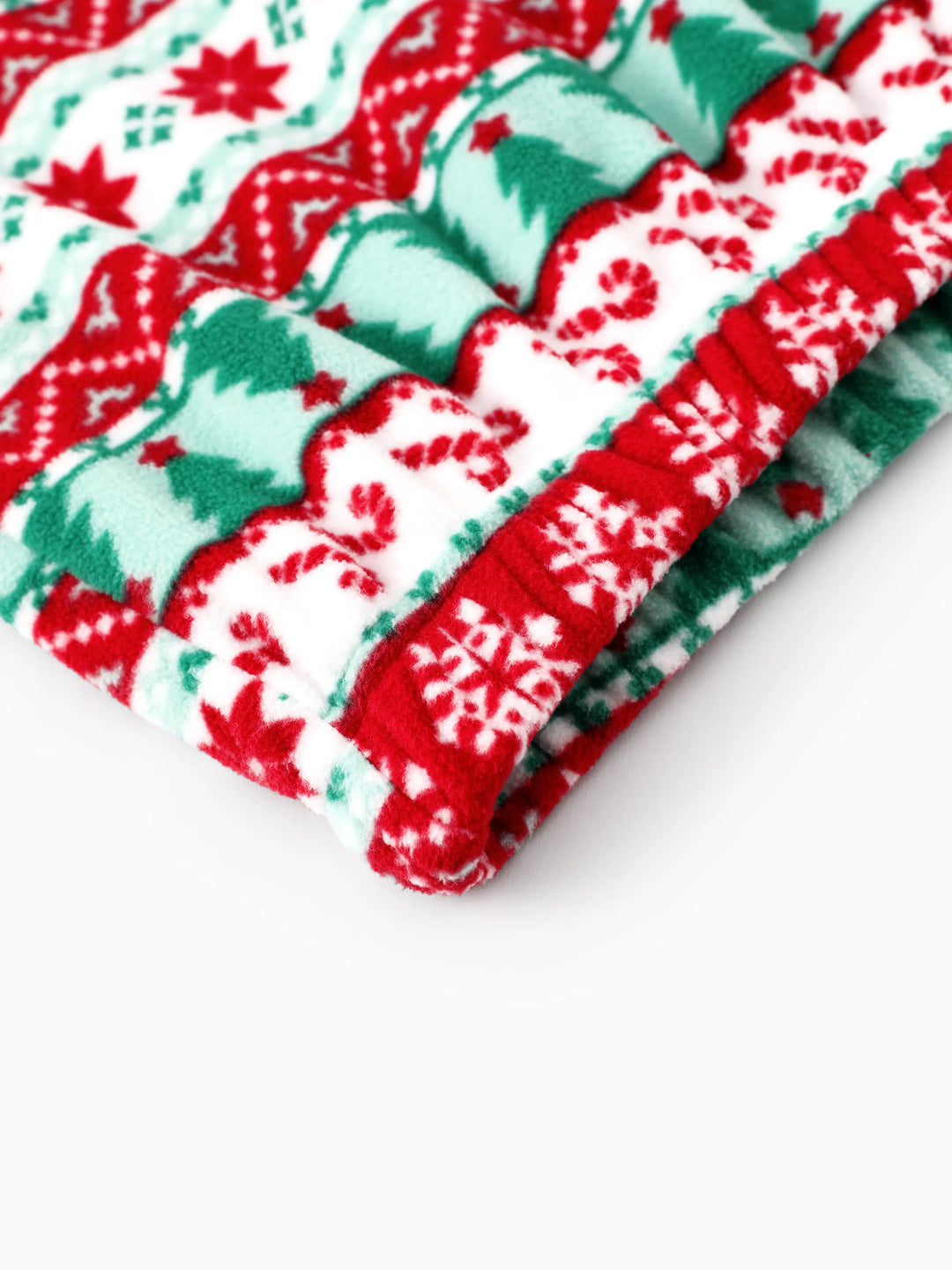 Conjunto de Pijamas de Fleece com Flocos de Neve para Família Combinar ELF com Meias de Natal Vermelhas