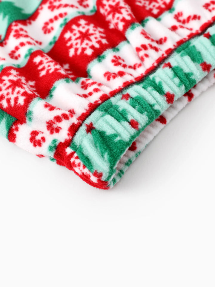 Conjunto de Pijamas em Fleece para Mãe e Filha My Little Pony com Meias de Natal Vermelhas