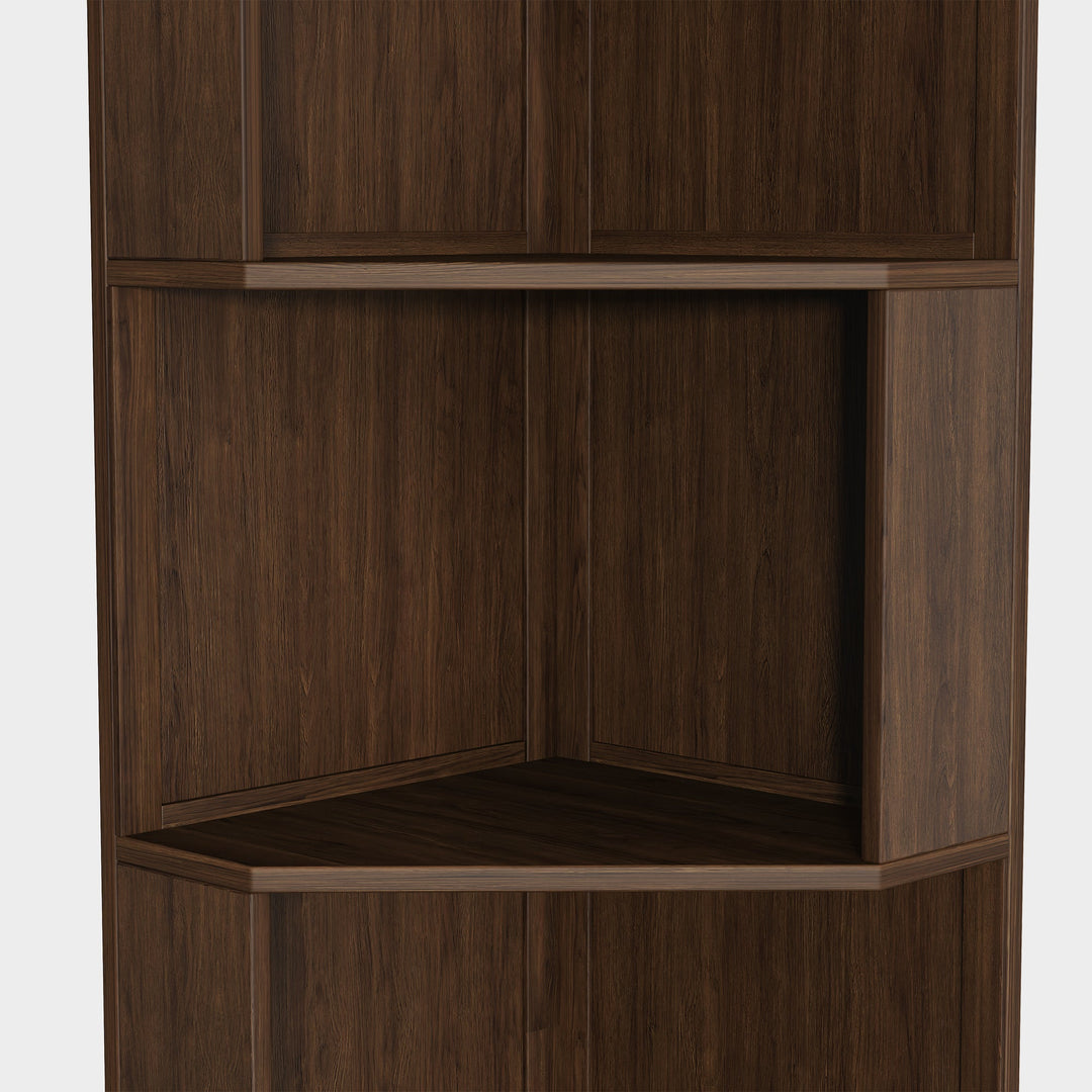 Estante de Canto Razu Estilo Mid Century para Espaços Pequenos - Promoção de Liquidação - 5 unidades restantes