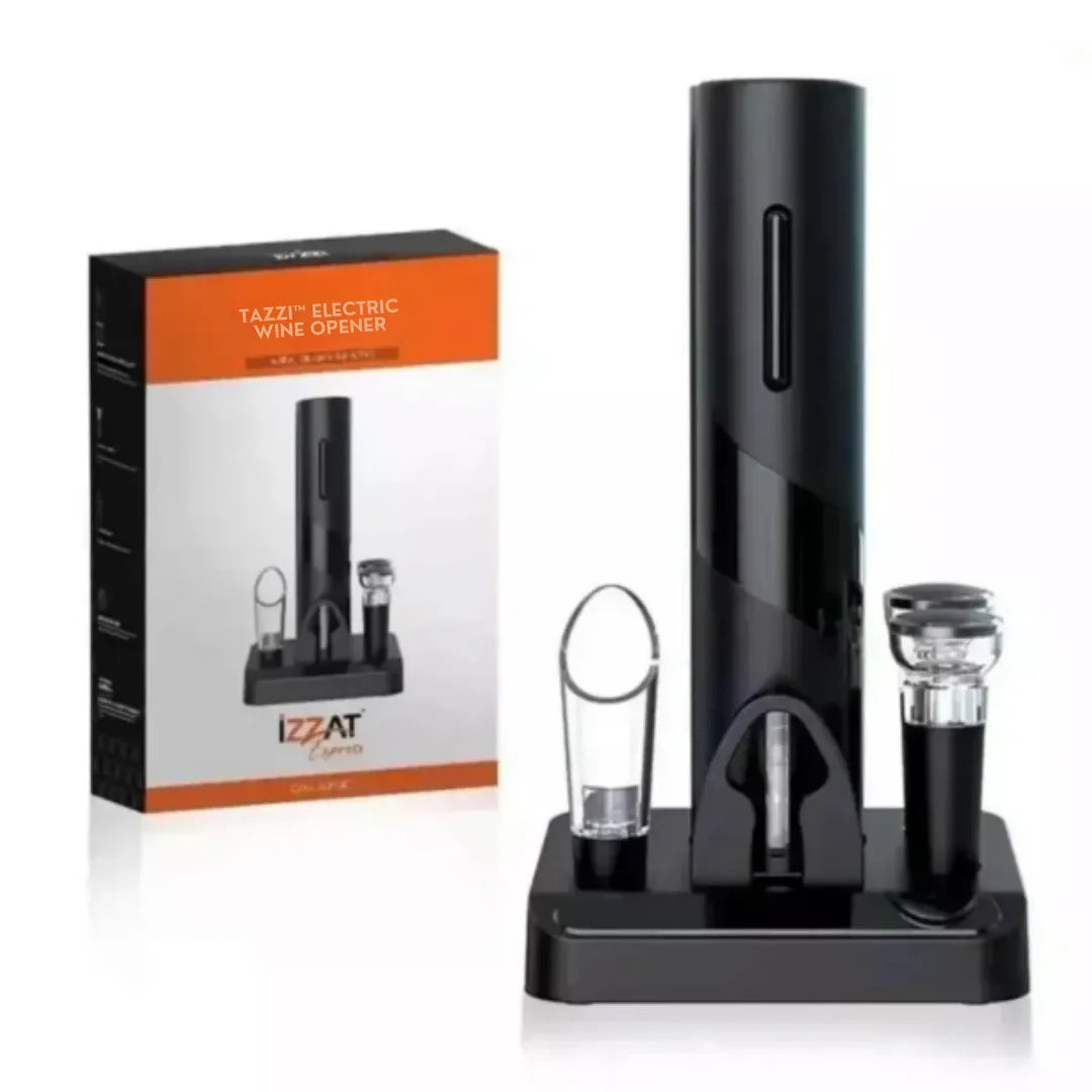 Abridor de Vinho Elétrico Razu™ ORIGINAL + 3 Brindes Grátis