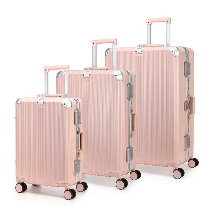 Conjunto Malas de Viagem Premium em Alumínio