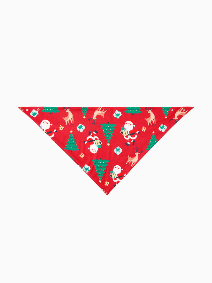 Conjuntos de Pijamas de Natal para Família com Impressão Integral de Rinoceronte 3D e Capuz, acompanhados de Meias de Natal Vermelhas-2