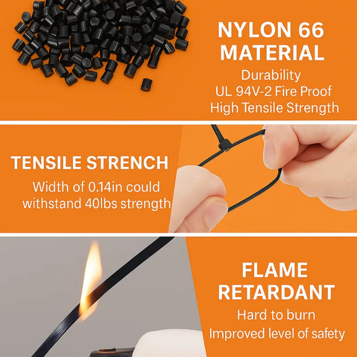 Multifunctional Cable Tie Buckles – Tazzi