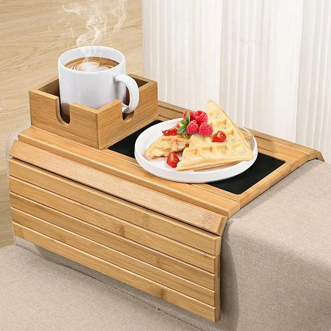 Bandeja de Apoio para Sofá de Bambu - Razu