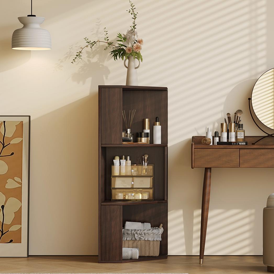 Estante de Canto Razu Estilo Mid Century para Espaços Pequenos - Promoção de Liquidação - 5 unidades restantes