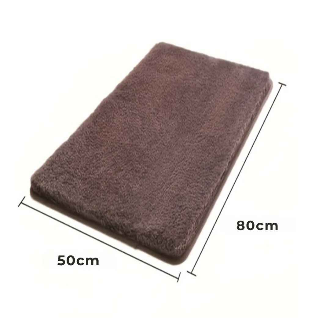 Tapete Banheiro e Quarto Microfibra Ultra Macio - Tazzi