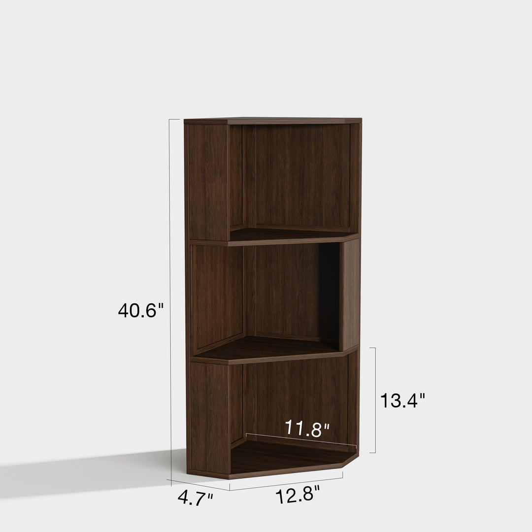 Estante de Canto Razu Estilo Mid Century para Espaços Pequenos - Promoção de Liquidação - 5 unidades restantes