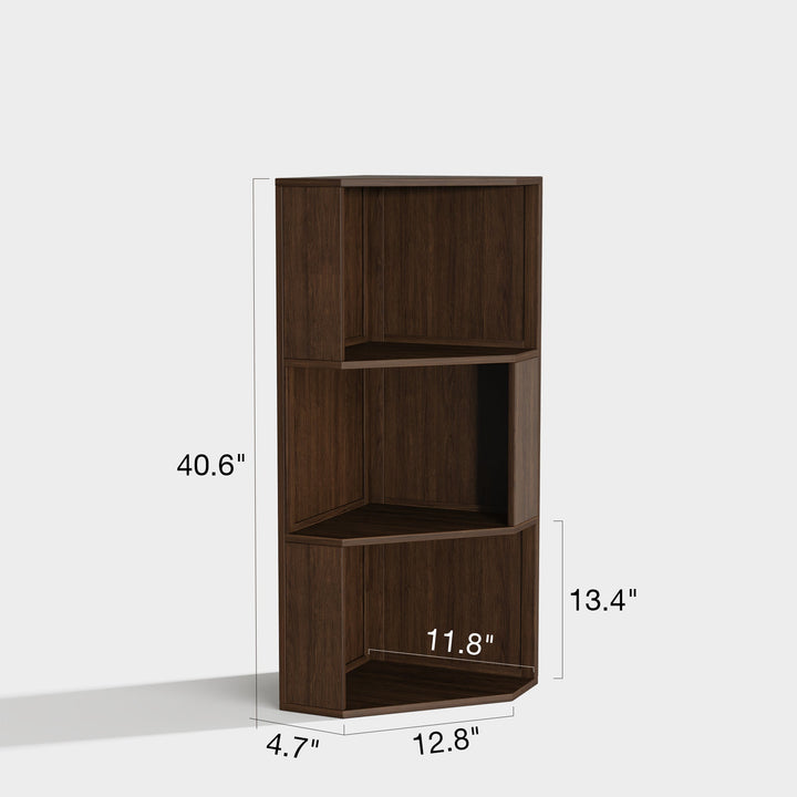 Estante de Canto Razu Estilo Mid Century para Espaços Pequenos - Promoção de Liquidação - 5 unidades restantes