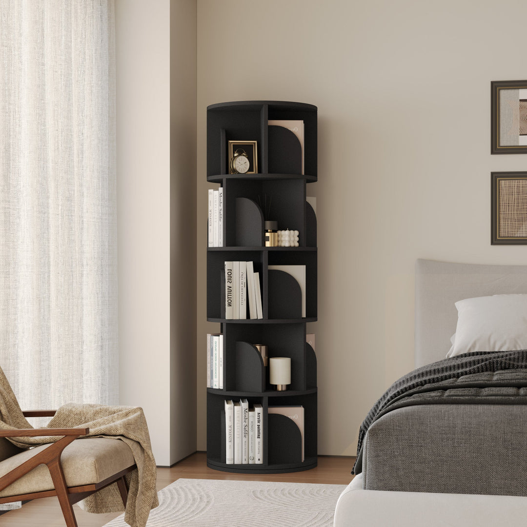 Estante Giratória Razu com Armazenamento Rotativo a 360 Graus