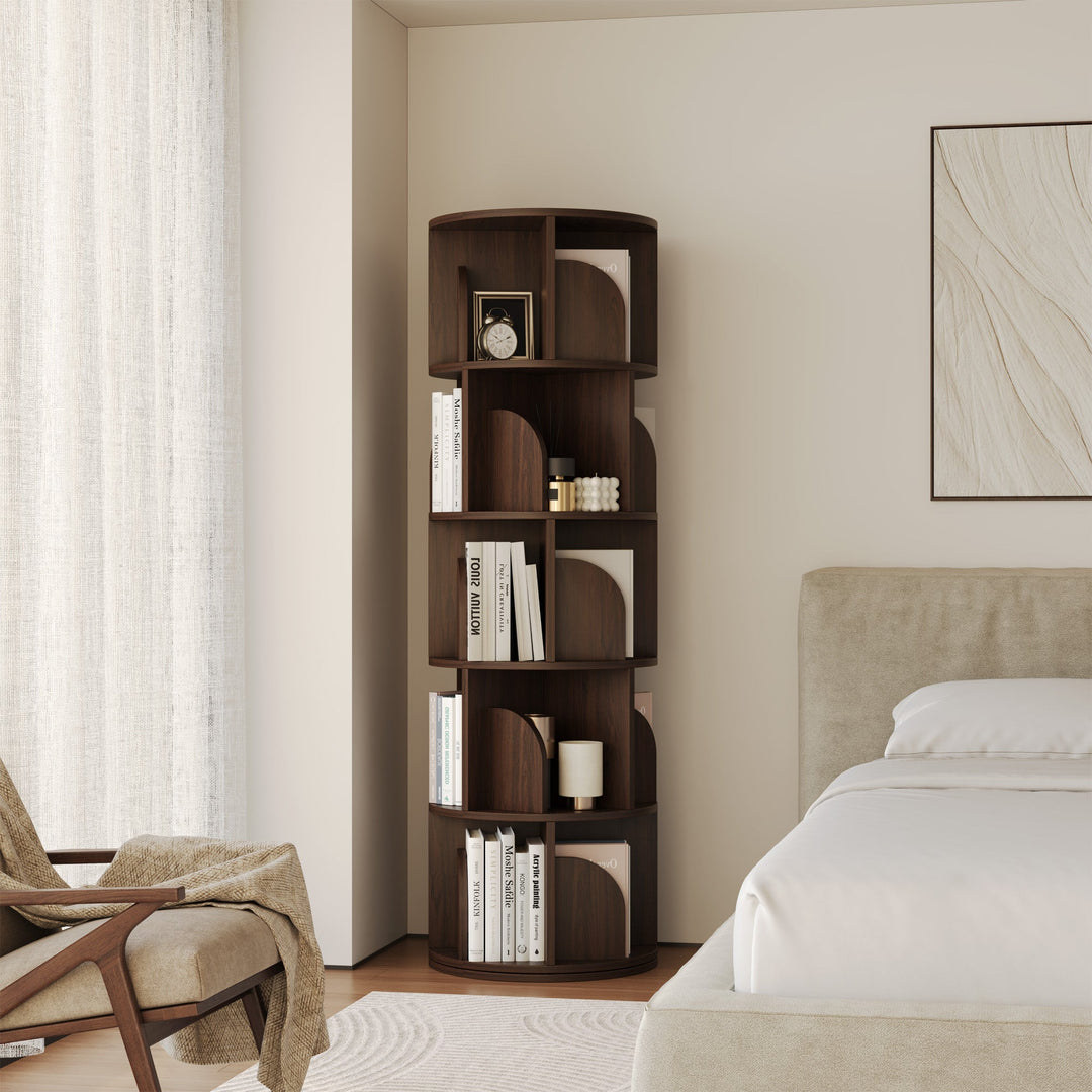 Estante Giratória 360° RAZU Circinus Core – 5 Prateleiras