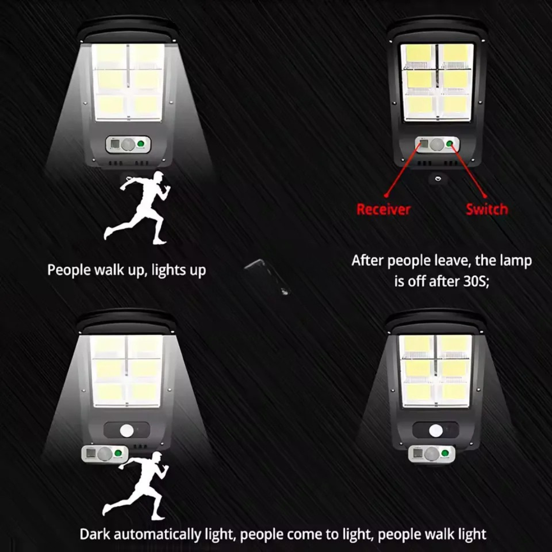 Luminária Solar de Jardim - Tazzi