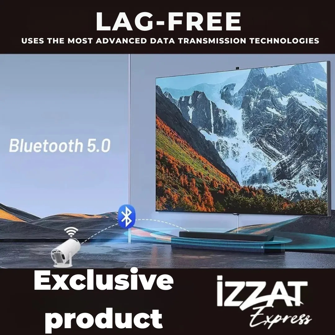 Projetor Portátil 4K Tazzi - ORIGINAL