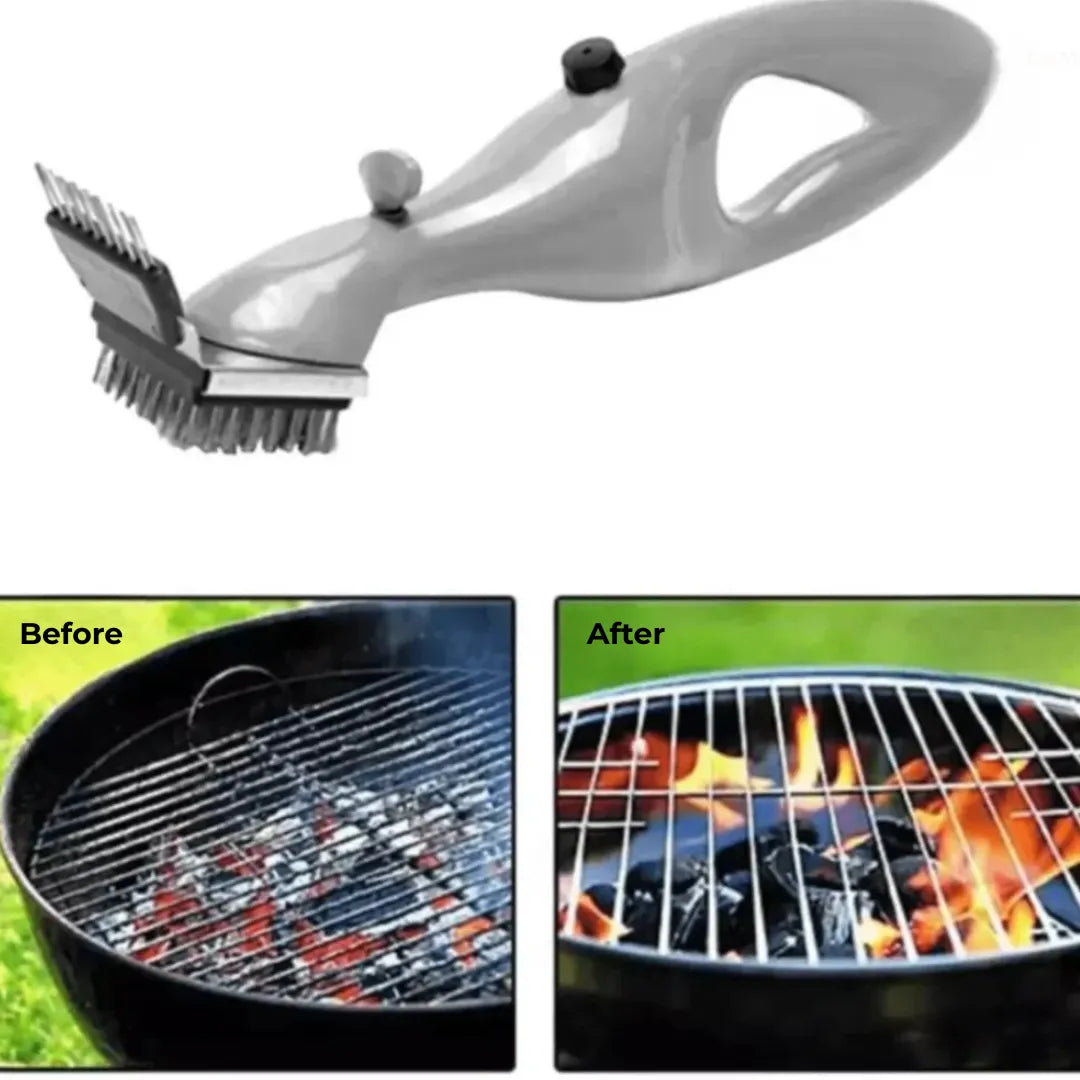 Brush Grill Razu™ - Escova de Limpeza a Vapor Para Churrasqueira