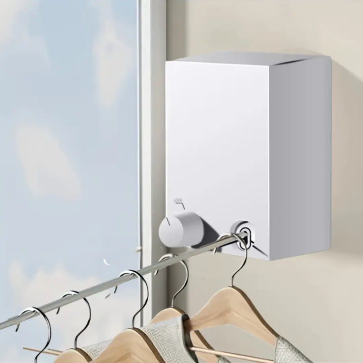 Varal Retrátil Invisível de Aço inox - Tazzi