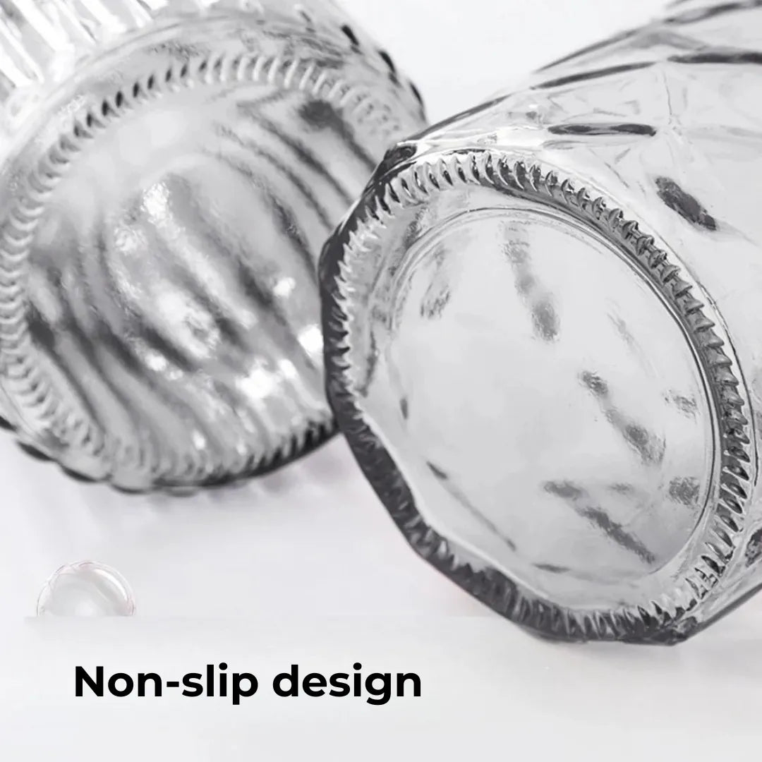 Kit Dispenser de Vidro Para Sabonete Liquido - Tazzi