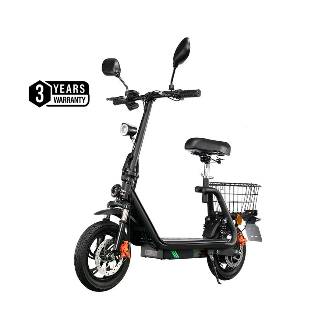 Trotinete Elétrica Urban Pro M5 com Assento e Cesto – 40km/h