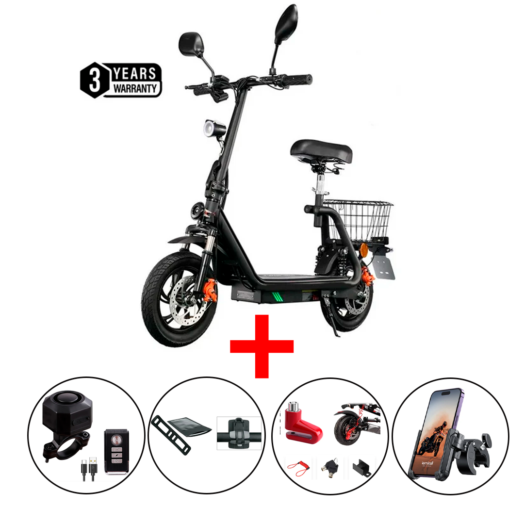 Trotinete Elétrica Urban Pro M5 + Complete Experience Kit