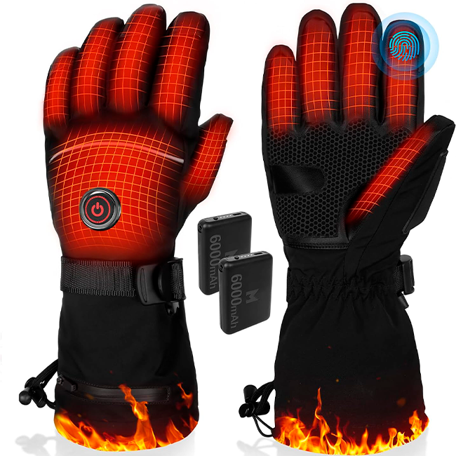 Kit Térmico Inverno Pro — Casaco + Luvas com Aquecimento Integrado