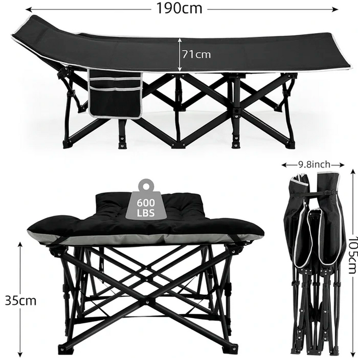 Cama Dobrável Premium com Colchão Amovível