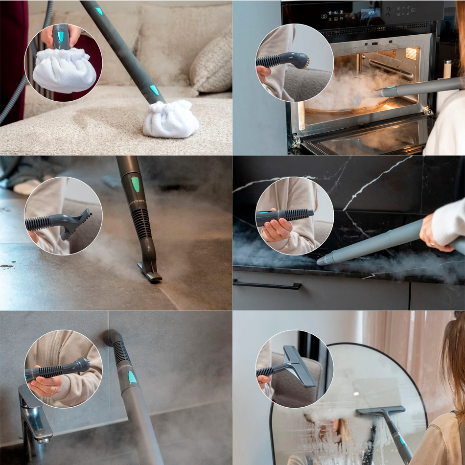 Limpador a Vapor Multiusos – Razu™ VaporJet PRO