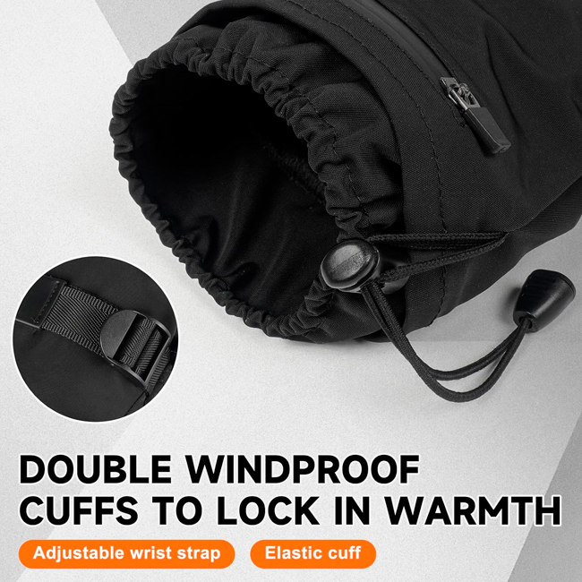 Kit Térmico Inverno Pro — Casaco + Luvas com Aquecimento Integrado