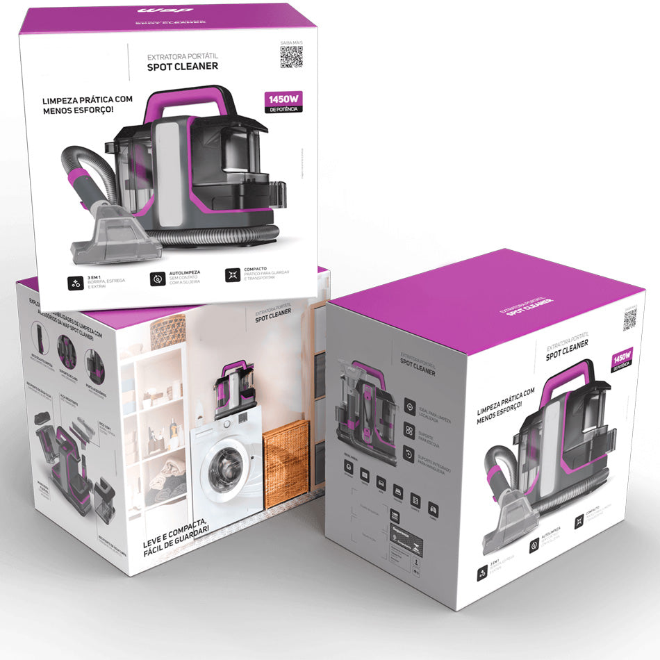 Razu CleanPro Extractor – Extratora Portátil de Estofos & Carpetes