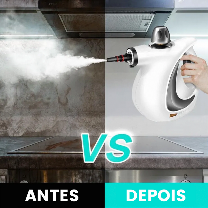 Limpador a Vapor Portátil 10 Em 1 Multifunções