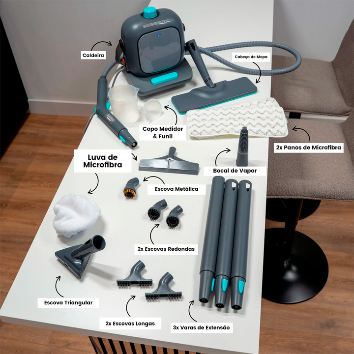 Limpador a Vapor Multiusos – Razu™ VaporJet PRO