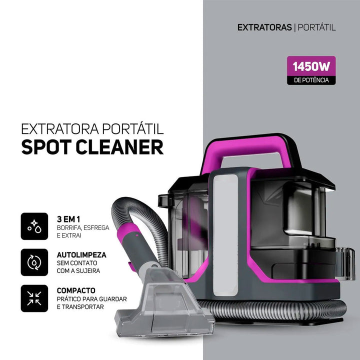 Razu CleanPro Extractor – Extratora Portátil de Estofos & Carpetes