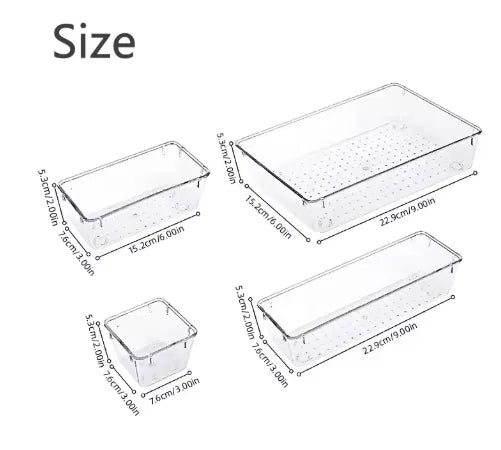 Organizadores de Gaveta de Acrílico - Tazzi