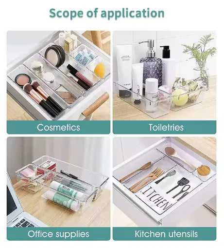 Organizadores de Gaveta de Acrílico - Tazzi