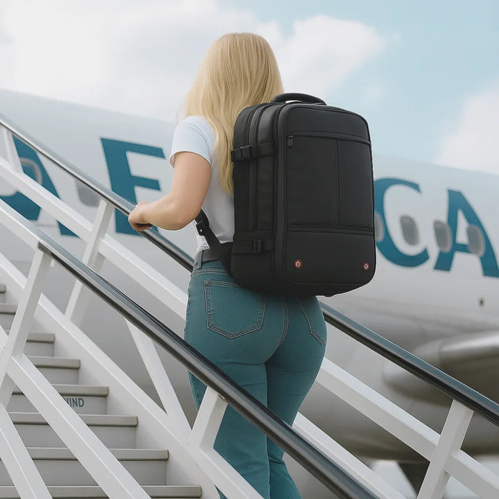 Vacuum Compression Backpack Tazzi® Original + Gifts Travel Essentials