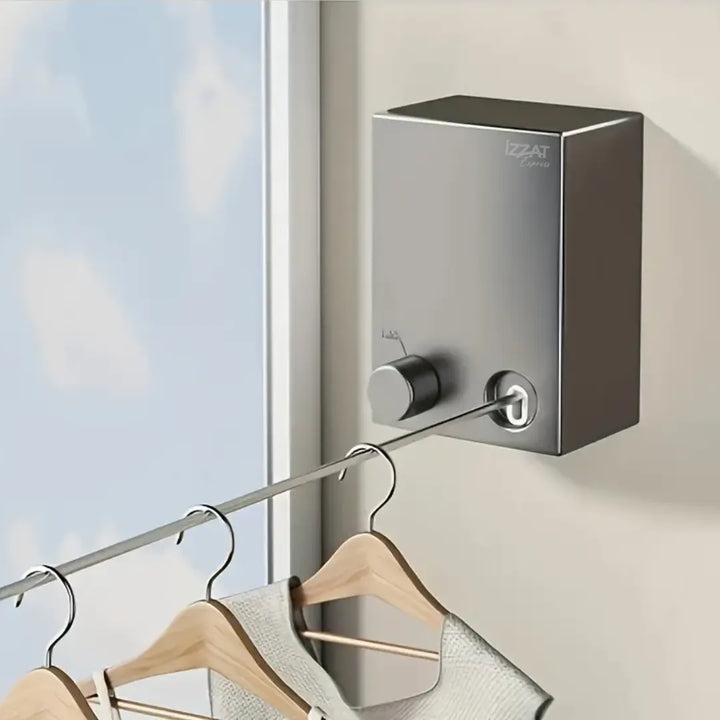 Varal Invisível Retrátil de Aço inox - Tazzi 🔥 QUEIMA DE ESTOQUE VERÃO