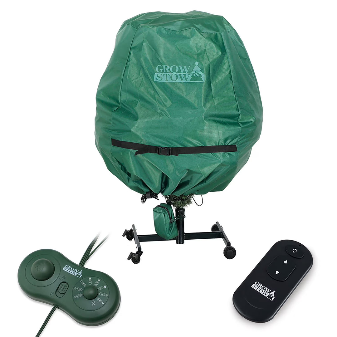 Árvore de Natal Completa com Luzes LED e Montagem Automática por controlo