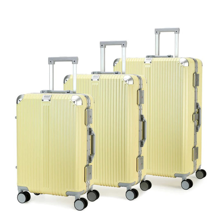 Conjunto Malas de Viagem Premium em Alumínio