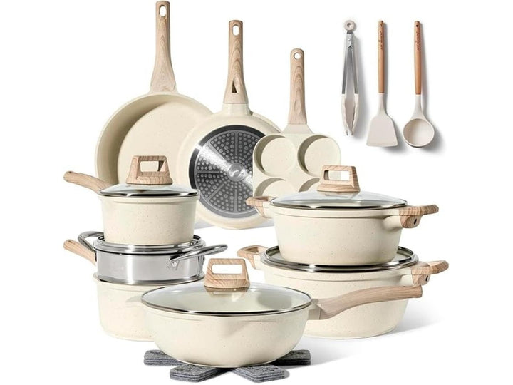 Trem de Cozinha em Granite Completo com 21 Peças