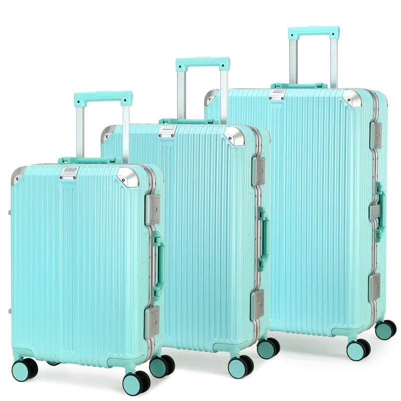 Conjunto Malas de Viagem Premium em Alumínio