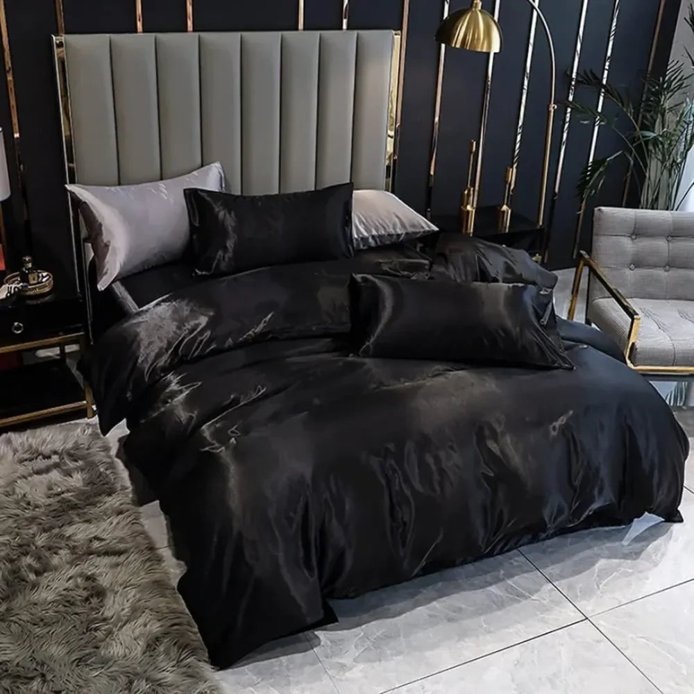 Conjunto de Cama de Luxo Seda Amoreira - Razu