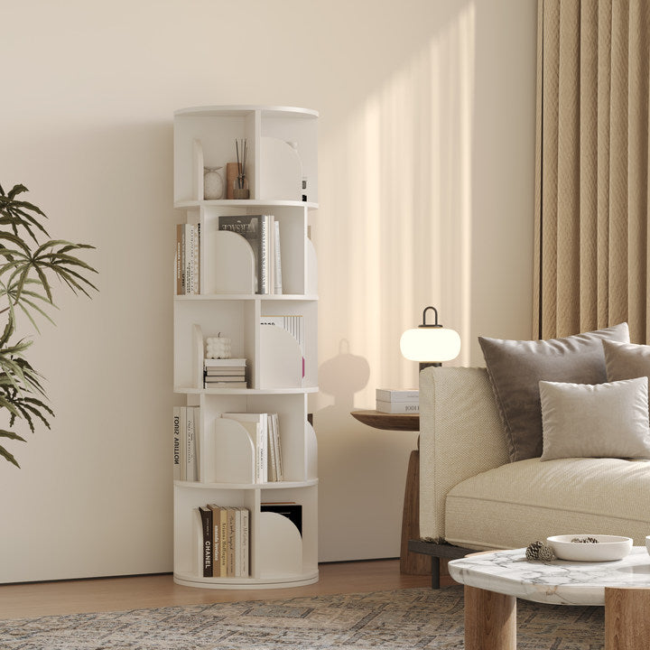 Estante Giratória 360° RAZU Circinus Core – 5 Prateleiras