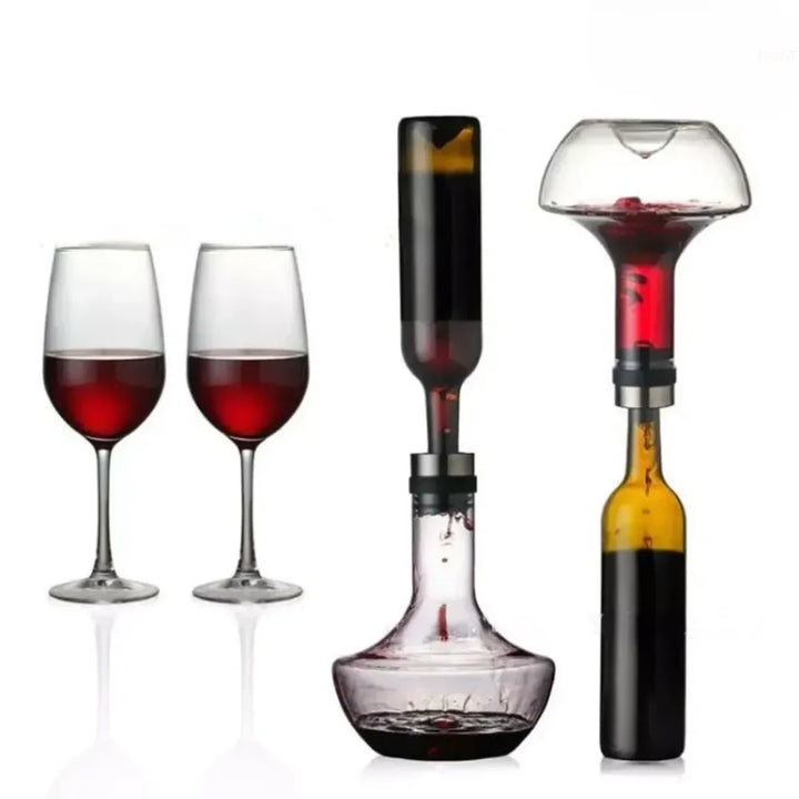 Decantador De Vinho Sofisticado 3 em 1 - Razu