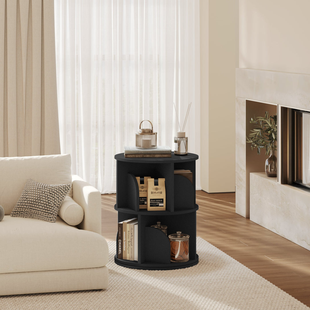 Estante Giratória Razu com Armazenamento Rotativo a 360 Graus