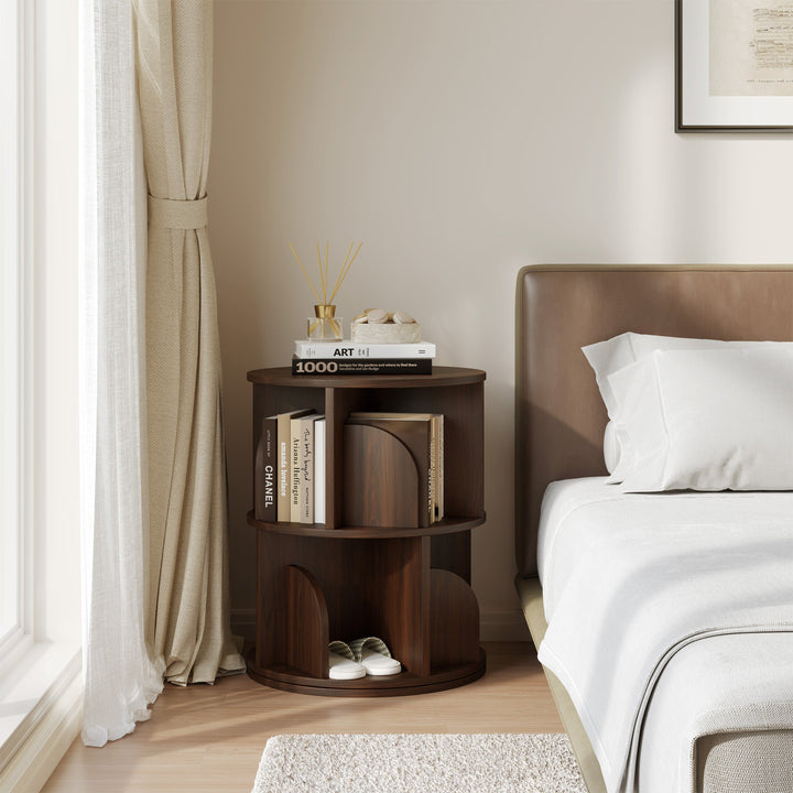 Estante Giratória 360° RAZU Circinus Core – 2 Prateleiras