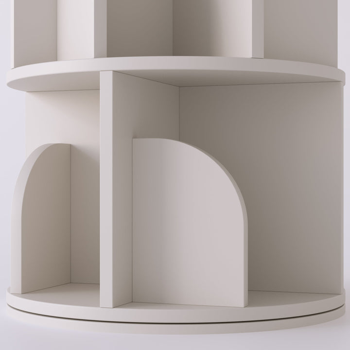 Estante Giratória 360° RAZU Circinus Core – 4 Prateleiras