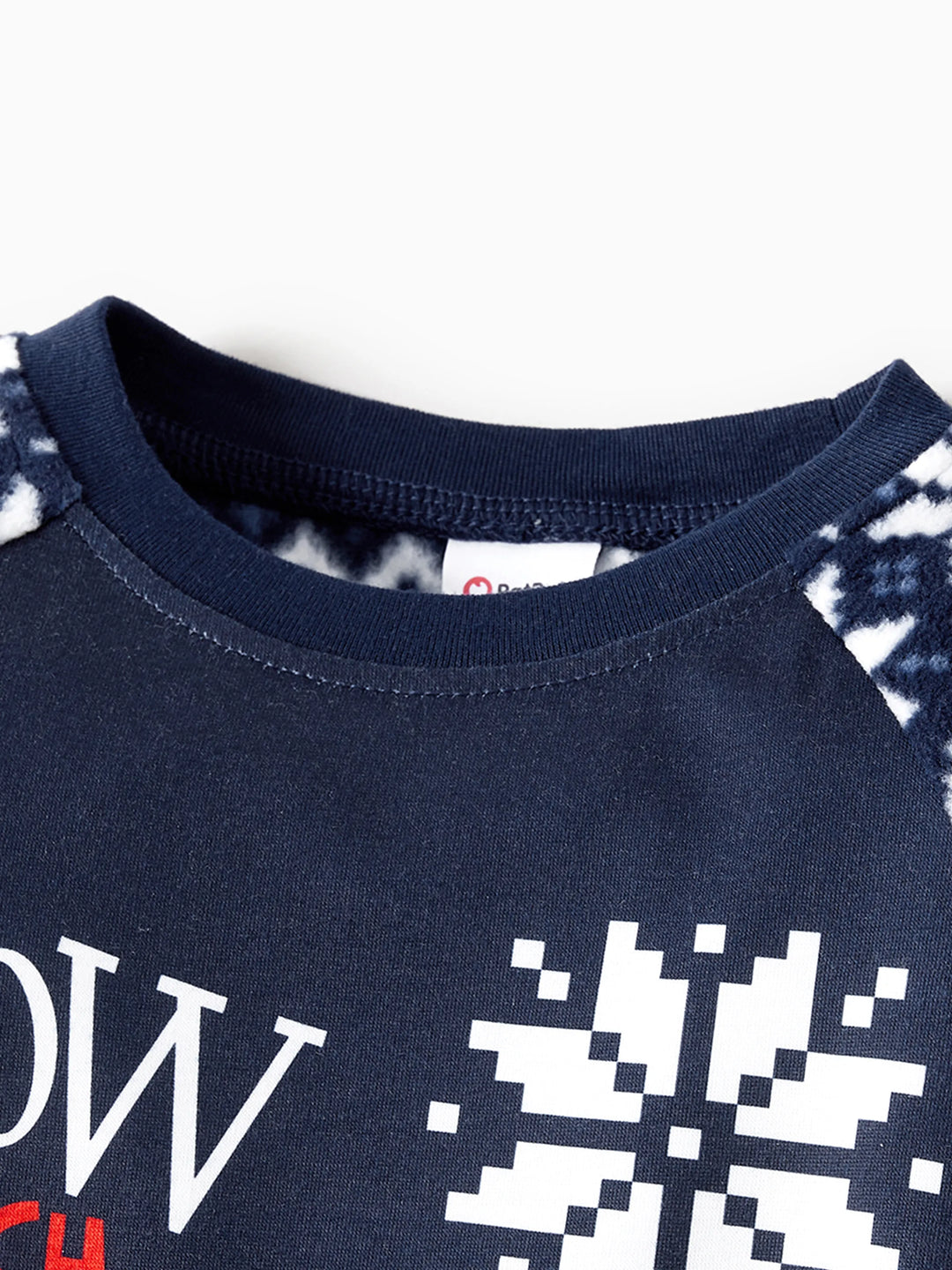 Conjunto de Pijamas de Natal em Fleece “Frosty The Snowman” com Estampa de Flocos de Neve e Meias de Natal